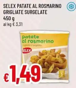 A&O Selex patate al rosmarino grigliate surgelate offerta