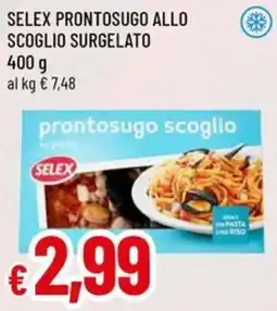 A&O Selex prontosugo allo scoglio surgelato offerta