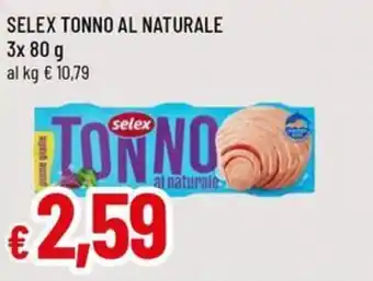 A&O Selex tonno al naturale offerta
