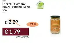 Prezzemolo e Vitale Le eccellenze p&v fagioli cannellini offerta