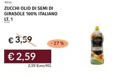 Prezzemolo e Vitale Zucchi olio di semi di girasole 100% italiano offerta