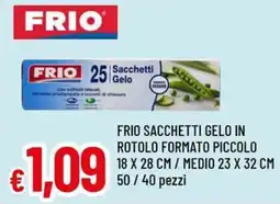 A&O Frio sacchetti gelo in rotolo formato piccolo offerta