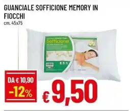 A&O Guanciale sofficione memory in fiocchi offerta
