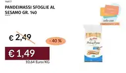 Prezzemolo e Vitale Pandeimassi sfoglie al sesamo offerta