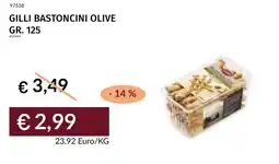 Prezzemolo e Vitale Gilli bastoncini olive offerta