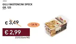 Prezzemolo e Vitale Gilli bastoncini speck offerta