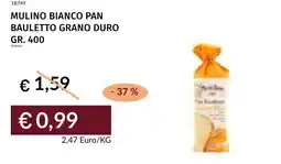 Prezzemolo e Vitale Mulino bianco pan bauletto grano duro offerta