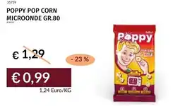 Prezzemolo e Vitale Poppy pop corn microonde offerta