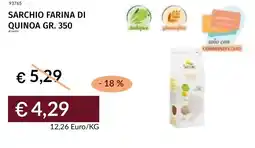 Prezzemolo e Vitale Sarchio farina di quinoa offerta