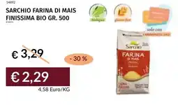 Prezzemolo e Vitale Sarchio farina di mais finissima bio offerta