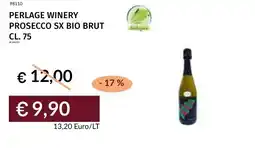 Prezzemolo e Vitale Perlage winery prosecco sx bio brut offerta