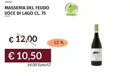 Prezzemolo e Vitale Masseria del feudo voce di lago offerta