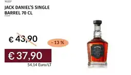 Prezzemolo e Vitale Jack daniel's single barrel offerta