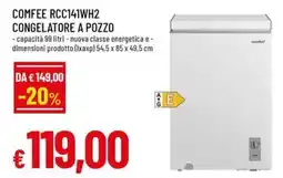 A&O COMFEE RCC141WH2 CONGELATORE A POZZO offerta