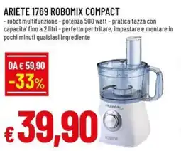 A&O ARIETE 1769 ROBOMIX COMPACT offerta