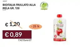 Prezzemolo e Vitale Bioitalia frullato alla mela offerta