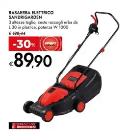 Bennet Rasaerba elettrico SANDRIGARDEN offerta