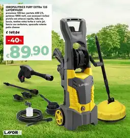 Bennet Idropulitrice fury extra 135 lavorwash offerta