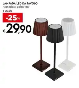 Bennet Lampada led da tavolo offerta