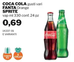 GrosMarket Coca cola fanta orange sprite offerta