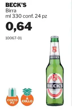 GrosMarket BECK'S Birra offerta