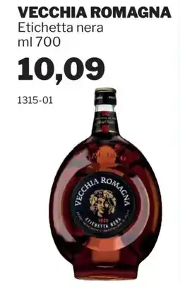 GrosMarket VECCHIA ROMAGNA Etichetta nera offerta