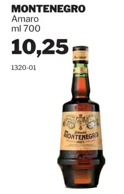 GrosMarket MONTENEGRO Amaro offerta