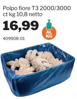 GrosMarket Polpo fiore T3 2000/3000 offerta
