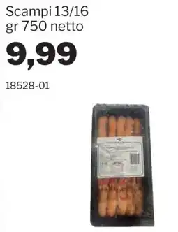 GrosMarket Scampi 13/16 offerta