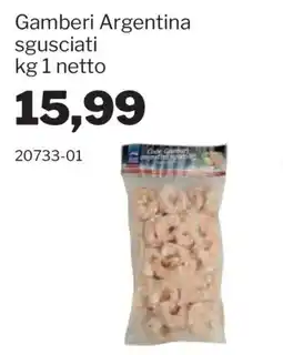 GrosMarket Gamberi Argentina sgusciati offerta