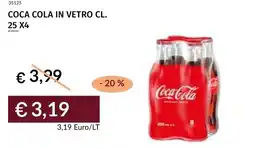 Prezzemolo e Vitale Coca cola in vetro offerta