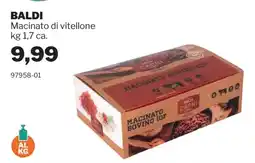 GrosMarket BALDI Macinato di vitellone offerta