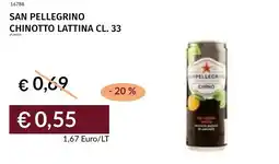 Prezzemolo e Vitale San pellegrino chinotto lattina offerta