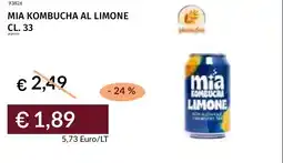 Prezzemolo e Vitale Mia kombucha al limone offerta