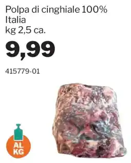 GrosMarket Polpa di cinghiale 100% Italia offerta