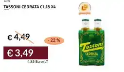 Prezzemolo e Vitale Tassoni cedrata offerta