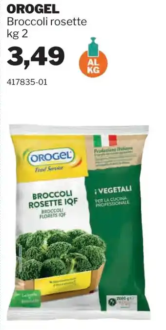 GrosMarket OROGEL Broccoli rosette offerta