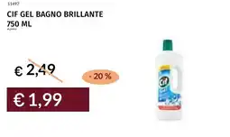 Prezzemolo e Vitale Cif gel bagno brillante offerta