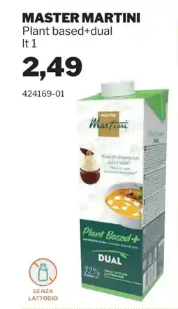 GrosMarket MASTER MARTINI Plant based+dual offerta