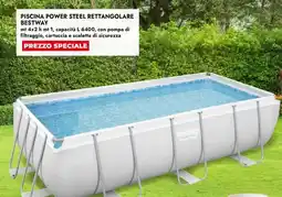 Bennet Piscina power steel rettangolare BESTWAY offerta