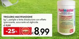 Bennet Poolmaster tricloro multifunzione offerta