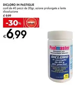 Bennet Poolmaster dicloro in pastiglie offerta
