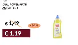 Prezzemolo e Vitale Dual power piatti agrumi offerta
