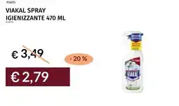 Prezzemolo e Vitale Viakal spray igienizzante offerta