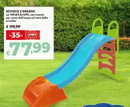 Bennet Scivolo 5 gradini offerta