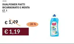 Prezzemolo e Vitale Dualpower piatti bicarbonato e menta offerta