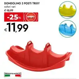 Bennet Dondolino 3 posti trixy offerta
