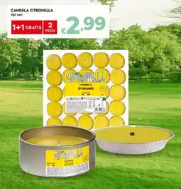 Bennet Candela citronella offerta