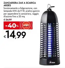 Bennet Zanzariera zak a scarica ARDES offerta
