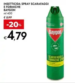 Bennet Insetticida spray scarafaggi e formiche BAYGON offerta